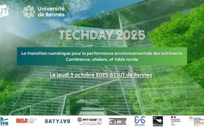 Techday transition numérique pour la performance environnementale des bâtiments