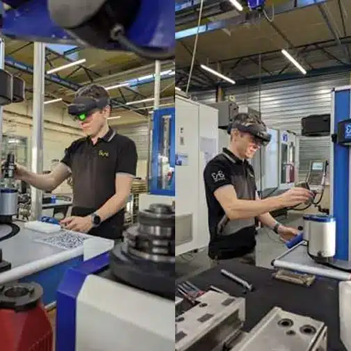 banc-de-frettage réalité augmentée realitée augmentée en Industrie