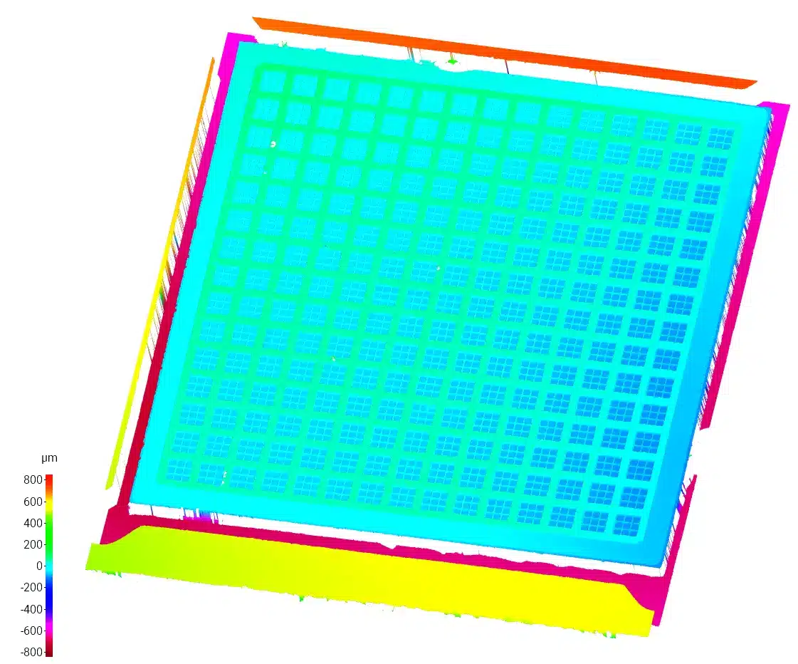 Analyse de surface structurée