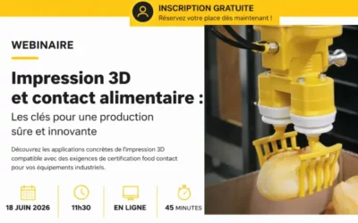 Impression 3D et contact alimentaire